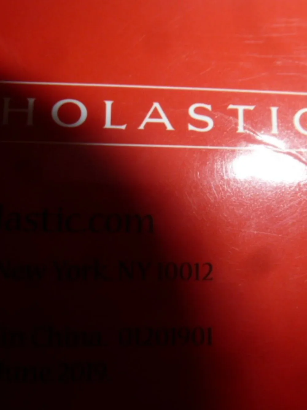 Scholastic beginning readers